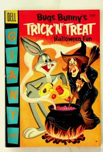 Bugs Bunny's Trick 'N' Treat Halloween Fun #3 (1955, Dell Giant) - Fine-
