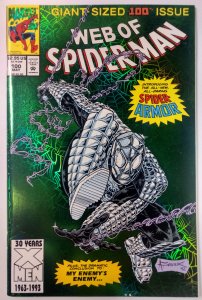 Web of Spider-Man #100 (9.2, 1993) 1ST SPIDER-ARMOR