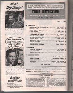 True Detective 4/1953-MacFadden-Good Girl Art-DL Champion-pulp crime-FN-