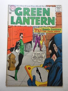 Green Lantern #29 (1964) VG  1 in tear fc, 3/4 in spine split, moisture stain