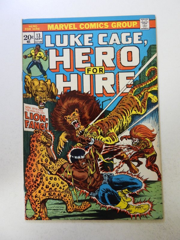 Hero for Hire #13 (1973) VF- condition