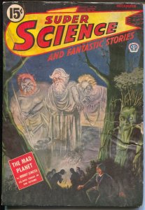 Super Science and Fantastic Stories 12/1944-Popular-Canadian-Leinster-Bliss-G/VG