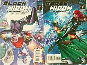 BLACK WIDOW & THE MARVEL GIRLS#1-4 VF/NM LOT 2010 MARVEL COMICS