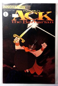 Ack the Barbarian #1 (1991) Innovation Comics 1st Print Comic Book