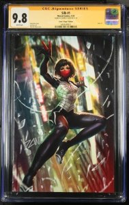 Silk (2023) # 1 (CGC 9.8 SS) Signed Derick Chew * Virgin Edition * Marvel