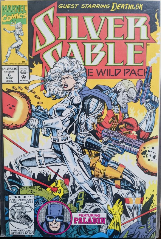 Silver Sable and the Wild Pack #6 (1992)