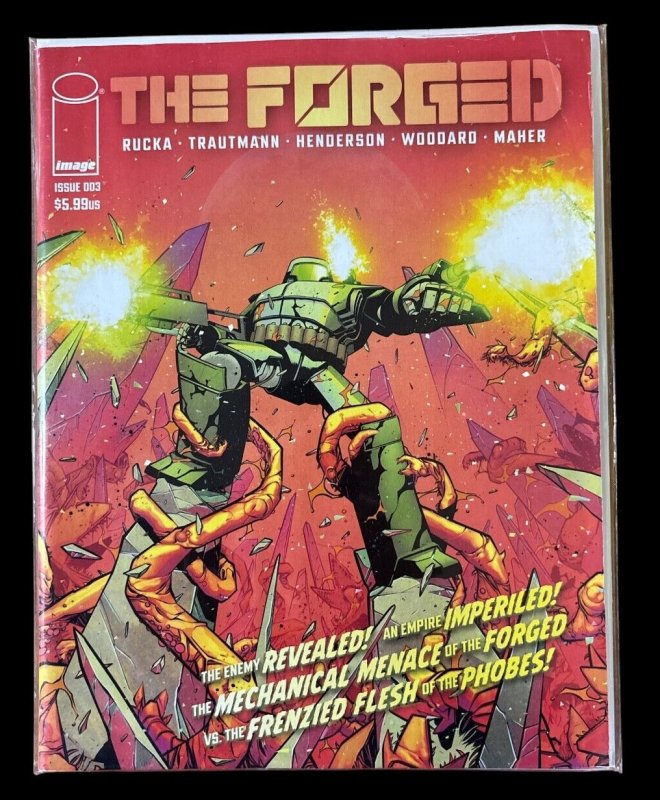 The Forged #1-3 Run Lot Greg Rucka Image Comics 2023