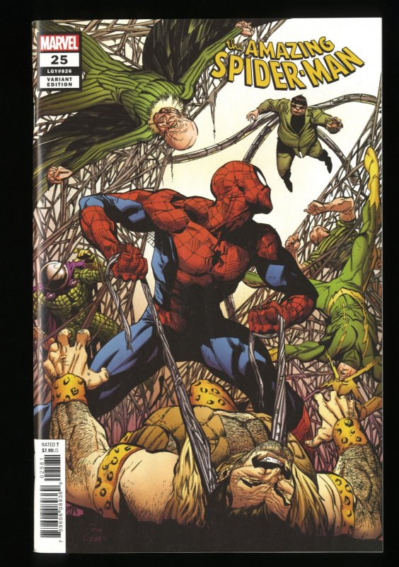 Amazing Spider-Man (2016) #25 NM+ 9.6 Ryan Stegman 1:200 Variant