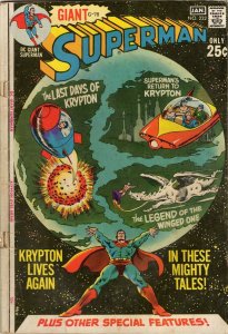 Superman #232 ORIGINAL Vintage 1971 Marvel Comics 1st Gog