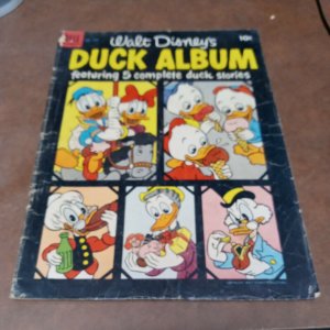 Walt Disneys Duck Album Dell #586 golden age four color 1954 Barks Scrooge cover