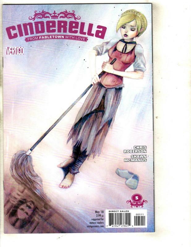 Lot Of 6 Cinderella DC Vertigo Comic Books # 1 2 3 4 5 6 Fables CJ4