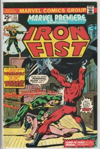 Marvel Premier #23 (Jan-75) VF/NM High-Grade Iron Fist