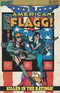 American Flagg! Vol. 1 #3: Hard Times, Killed in the Ratings!