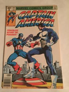 CAPTAIN AMERICA--#241--THE PUNISHER --CLASSIC FRANK MILLER COVER