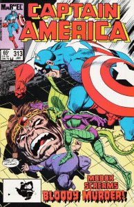 Captain America #313 (1986) Captain America