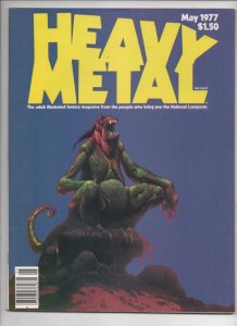 HEAVY METAL #2, NM-, May 1977, Richard Corben, Moebius, Bode, more in store