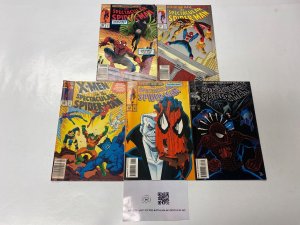 5 Spectacular Spider-Man MARVEL comic books #186 193 198 206 207 78 KM14