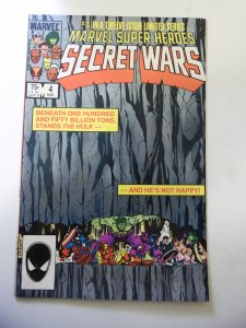 Marvel Super Heroes Secret Wars #4 (1984) FN/VF Condition