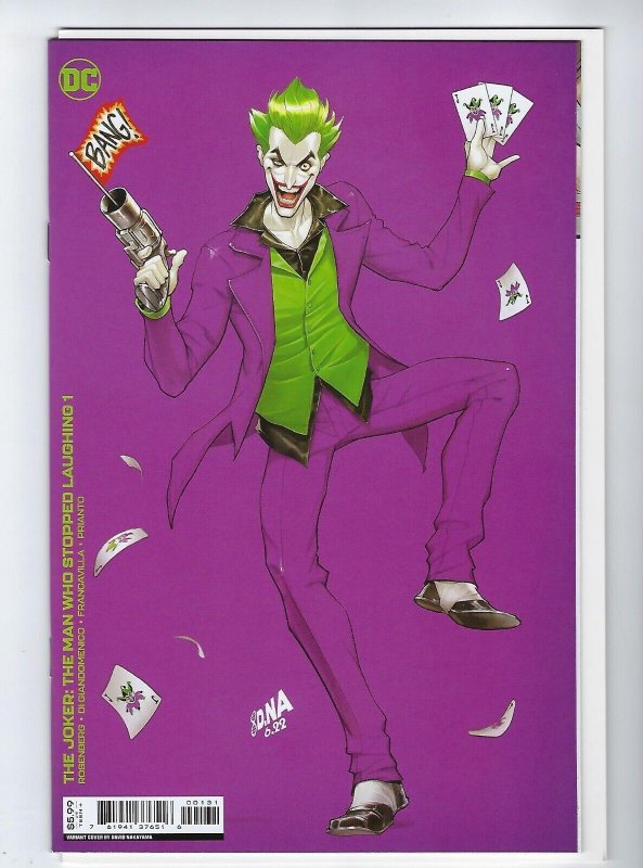 Harley Quinn #17 & Joker Who Stopped Laughing #1 Nakayama Power Couple Set {NM}