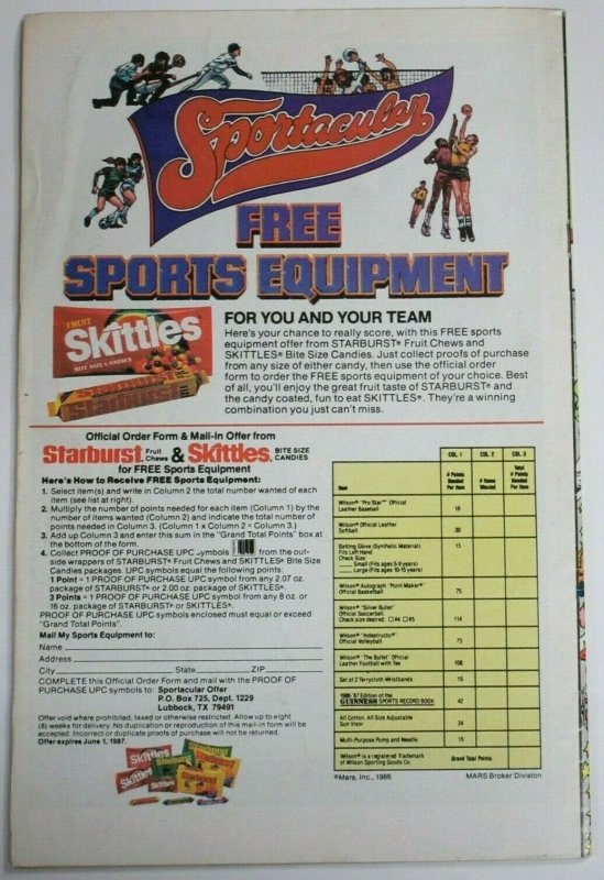 TRANSFORMERS#22 FN/VF 1986 MARVEL COMICS