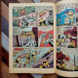 Challengers Of The Unknown #55 FN- (DC 1967) 12-cent Taps For Red Bob Brown