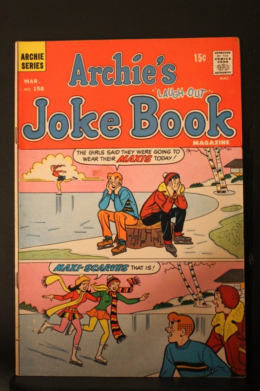 Archie's Joke Book Magazine #158 (1971) High-Grade NM- or better Girls o...