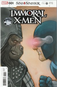 Immoral X-Men # 1 of 3 Planet Of The Apes Variant NM Marvel 2023  [J1]