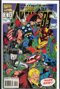 Avengers: The Terminatrix Objective #4 (1993) The Avengers
