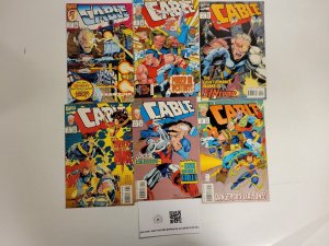 6 Cable Marvel Comic Books #1 2 5 8 10 11 64 TJ28