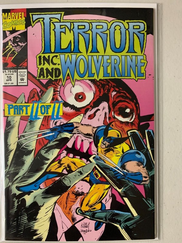 Terror Inc. and Wolverine #10 6.0 FN (1993)