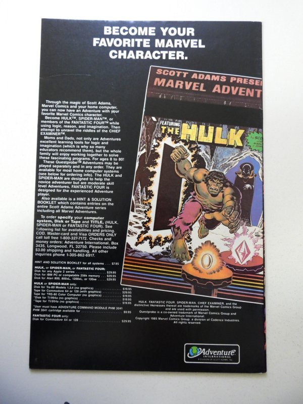 The Uncanny X-Men #205 FM+ Condition