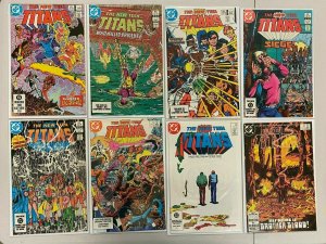 New Teen Titans Hi-Grade comic lot 50 diff from:#12-70 avg 8.5 VF+ (1981-86)