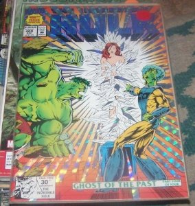 Incredible Hulk  # 400 1992 Marvel disney foil cover leader stan lee steve ditko