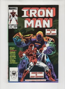 Iron Man #200 Copper Age MARVEL >>> $4.99 UNLIMITED SHIPPING!!!