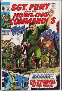 Sgt. Fury #72 (1969) Sgt. Fury