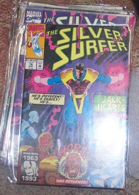 Silver Surfer #78 (Mar 1993, Marvel) nebula, thanos grand daughter+morg jack