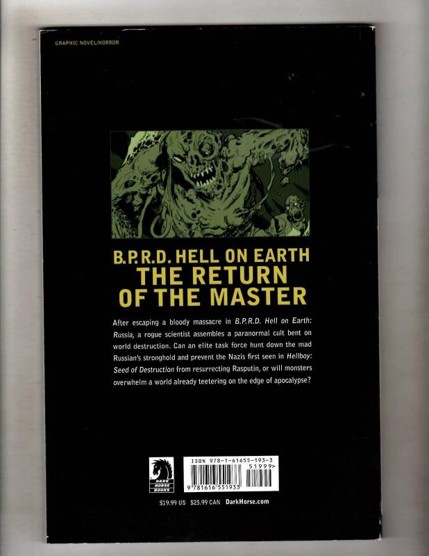 THE RETURN OF THE MASTER B.P.R.D. Hell On Earth Vol # 6 Dark Horse Comics J350