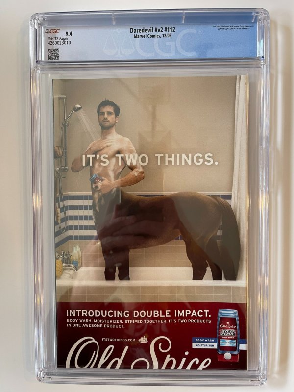 ?Daredevil #112?CGC 9.4?-2nd Lady Bullseye (2008)