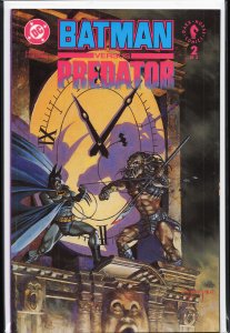 Batman versus Predator [Regular] #2 Variant Cover (1992) Predator