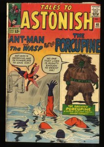 Tales To Astonish #48 VG 4.0 1st Appearance Porcupine!