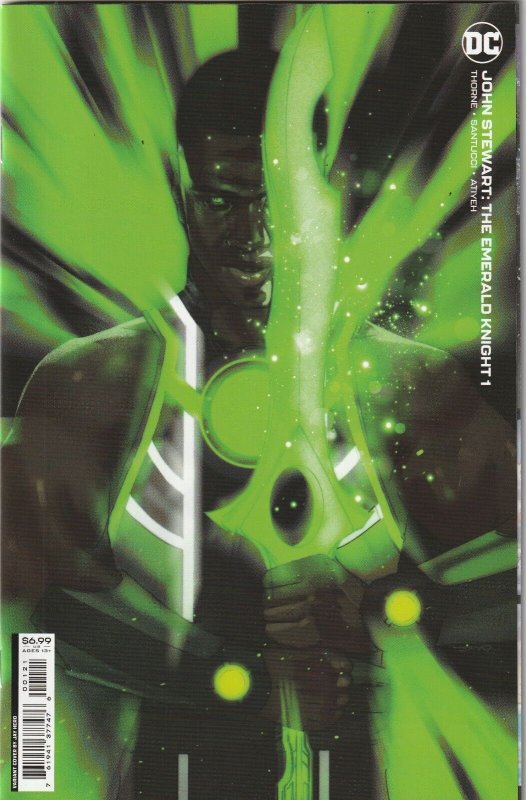 John Stewart The Emerald Knight # 1 Variant Cover NM DC [M8]