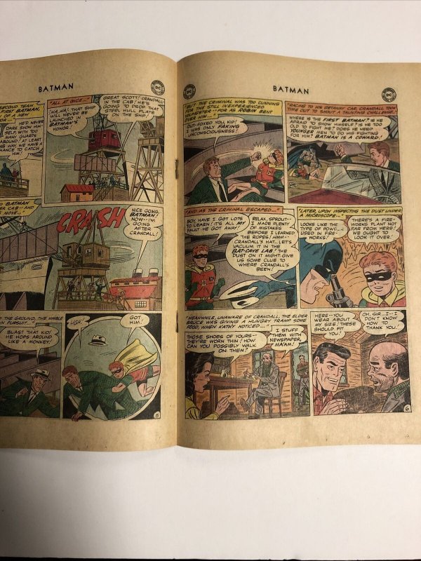 Batman (1960) # 135 (Good) Menace Ofvtyr Sky Creature