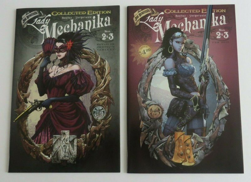 Lady Mechanika Collected Edition #0 & 1 (3 Comics) #2 & 3 (2 Comics) See Listing