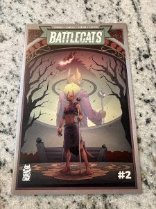 Battlecats # 2 NM 1st Print Variant Cover Mad Cave Comic Book 21 J436