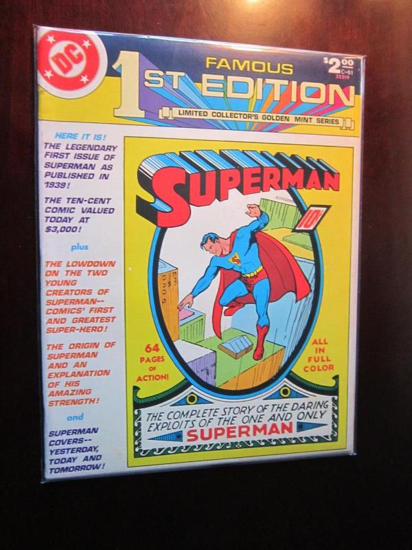 DC Famous First Treasury Edition #C-61 - Superman - 7.5 - 1979