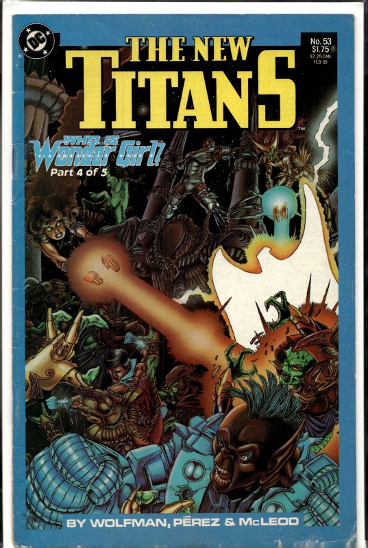 The New Titans #53 (1989) Teen Titans