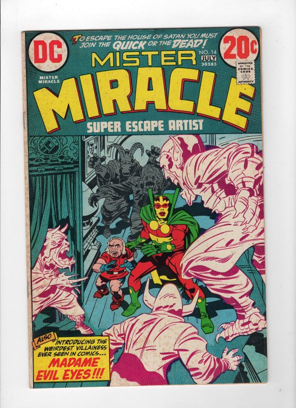 Mister Miracle #14 (Jun-Jul 1973, DC) - Fine 