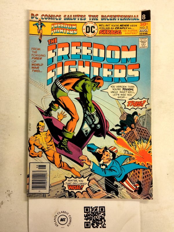 Freedom Fighters #18 VF DC Comic Books Uncle Sam Condor Ray Phantom Lady 8 HH34