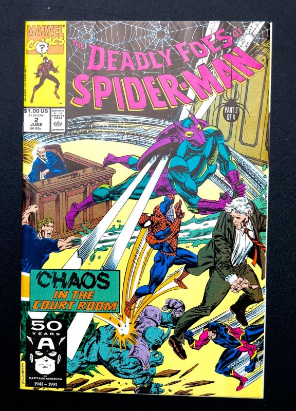 The Deadly Foes of Spider-Man #1-4 (1991) - [LOT] [KEYs] 1st App [All in NM!]