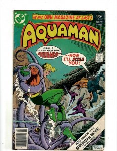 Aquaman # 57 VG/FN DC Comic Book Bronze Age Black Manta Jim Aparo EJ9 